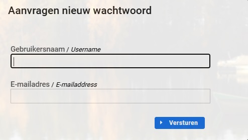 Wachtwoord Vergeten
