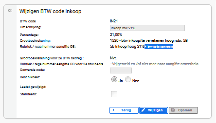 BTW Code 2