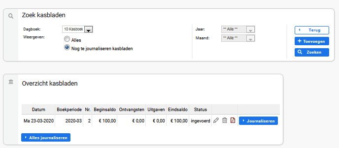 Kasblad 3
