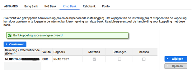 Knab Koppeling Gereed