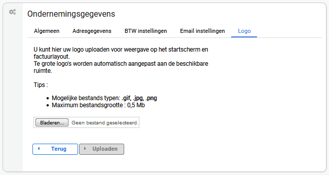 Ondernemingsgegevens 5