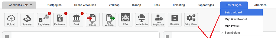 Setup Wizard ZZP