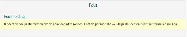 Abnamro -koppeling -fout -rechten