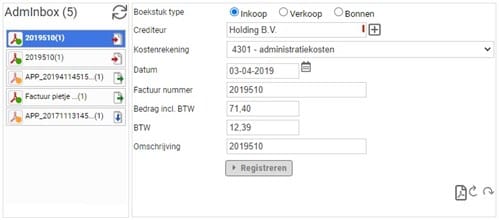 Adm Inbox - Registreren 2