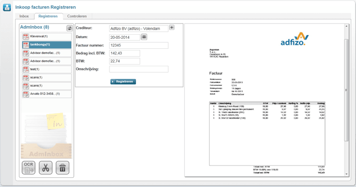 Adminbox Ocr