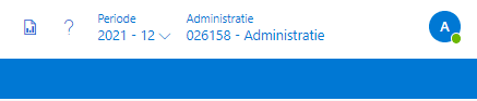 Algemene Introductie - De Startpagina - De Administratie Statusbalk