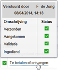 BTW Ontvangstbevestiging