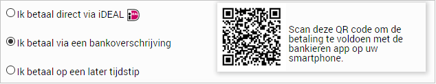 BTWflow 4 - QR Betalen