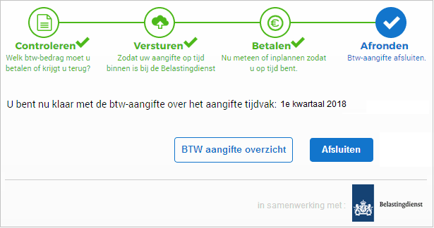 BTWflow 5 - Afronding