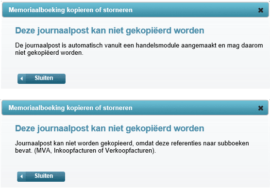 Kopierennietmogelijk