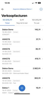 Mobile -app -salesinvoices