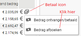 Afboekicon