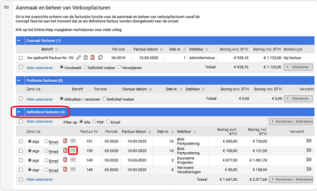 Verkoop