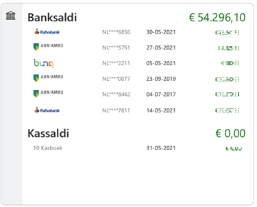 Widget Banksaldi